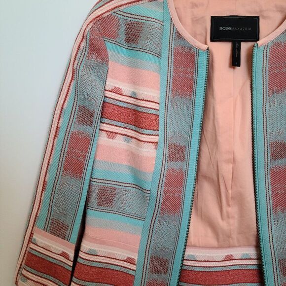 NWOT BCBGMaxAzria‎ 'Zachary' Cape Jacket - Picture 4 of 8